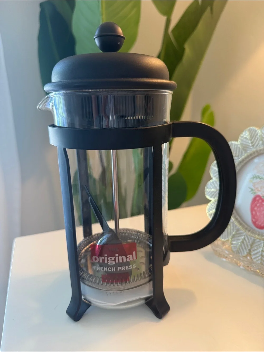Bodum Black Glass French Press Coffee Maker 32 oz. New.